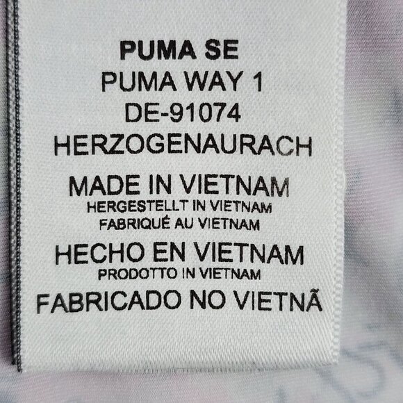 Puma x Arnold Palmer Shirt Mens XL Multi Floral S/S Golf Polo Hawks View Logo - Picture 8 of 8